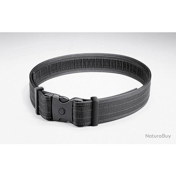 CEINTURON DOUBLURE INTERIEURE VELCRO NOIRE T/XL