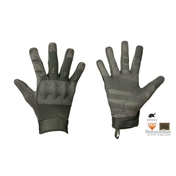 GANTS MOG TACTIQUE TARGET COMBAT - GRIS - XXL