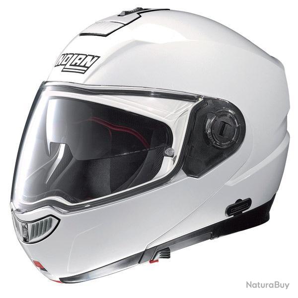 CASQUE MODULAIRE NOLAN N100.5 BLANC - T. S