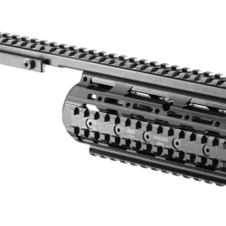 GARDE MAIN TACTIQUE POUR M4 AVEC RAIL PICATINNY TOUS LES 45&deg;