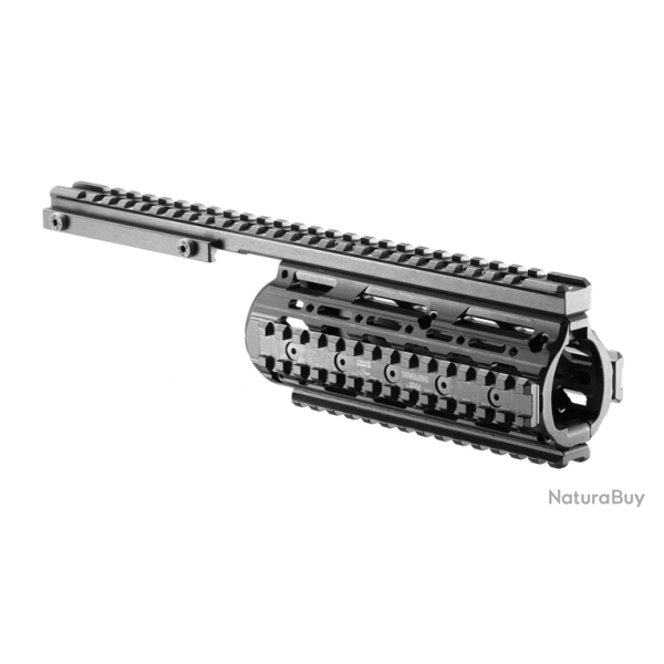 GARDE MAIN TACTIQUE POUR M4 AVEC RAIL PICATINNY TOUS LES 45�