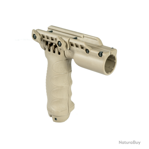 POIGNEE BIPIED ROTATIVE AVEC SUPPORT DE LAMPE - FDE