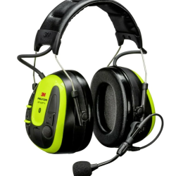 CASQUE PELTOR WS ALERT X JAUNE - SERRE-T&Ecirc;TE