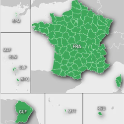 TOPO FRANCE V7 PRO FRANCE ENTIERE + DOM TOM