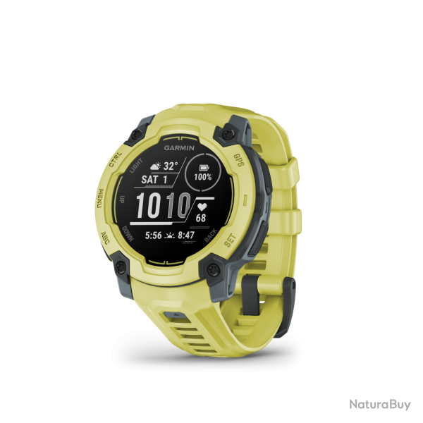 MONTRE GPS MULTI-FONCTIONS� GARMIN INSTINCT E 45 VERTE BRACELET VERT