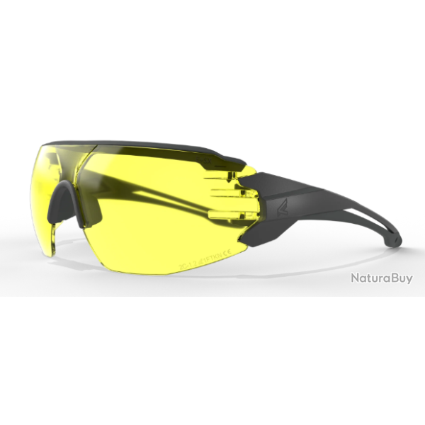 LUNETTES EDGE TACTICAL TAVEN - NOIRE - JAUNE