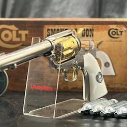 Pack Pr&ecirc;t A Tirer REVOLVER COLT SAA SMOKE WAGON CO2 CAL 4.5MM 3,0 J
