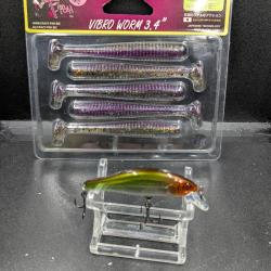 Lot439/ leurre CRAZY FISH +leurre truite HW50S 6grs fish and Fishing leurre offert!