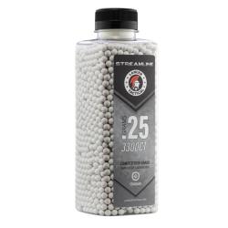 CARTON DE 12 BOUTEILLES DE 3300 BB's LT STREAMLINE - 0.25g