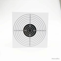 LOT DE 100 CIBLES EN CARTON 14X14CM - MOD&Egrave;LE 8