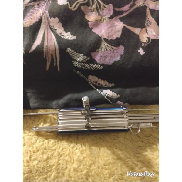 Couteau suisse swiss Champ bleu