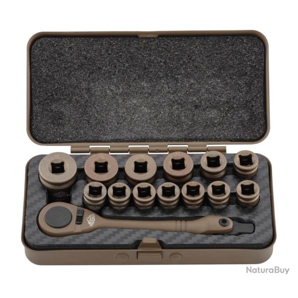 GUN POWER SET 14 PIECES SHELL