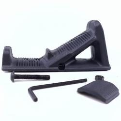 Poign&eacute;e Tactique Angulaire Noire pour rail P&icirc;catinny