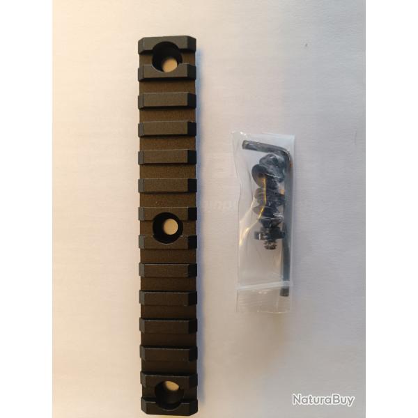 Rail M-Lock longueur 135 mm