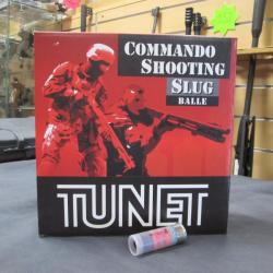 100 cartouches cal 12/67 en 28g balle slug Commando
