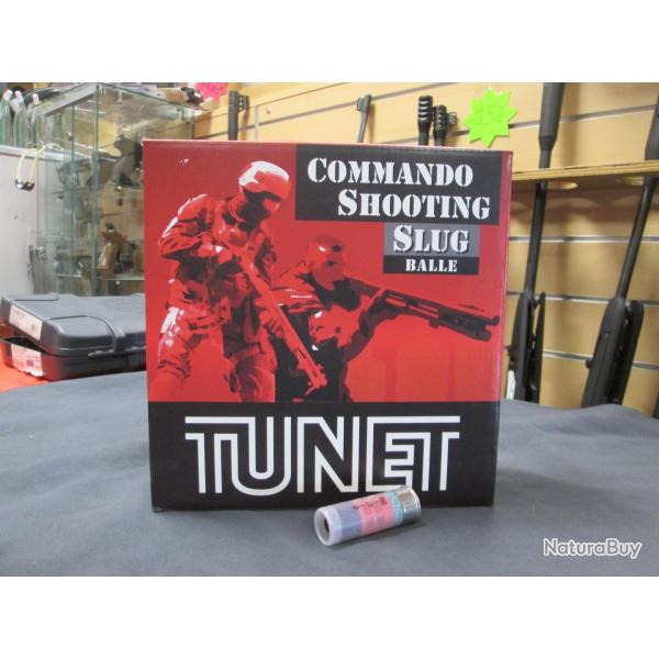 100 cartouches cal 12/67 en 28g balle slug Commando