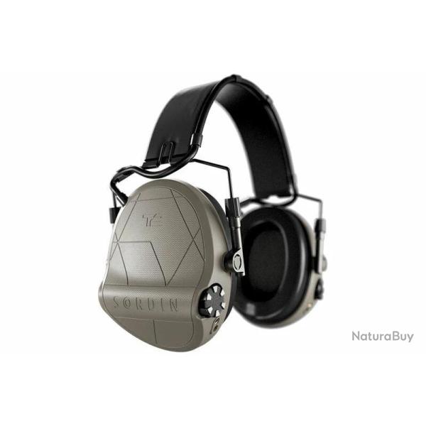 Casque �lectronique Supr�me T2 tan Sordin