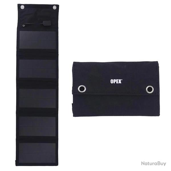 Chargeur solaire pliable 12,5 W - �nergie portable pour aventuriers