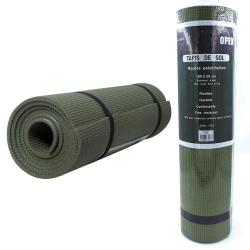 Tapis de Sol en Mousse XPE Vert - 180x50 cm - &Eacute;paisseur 6 mm