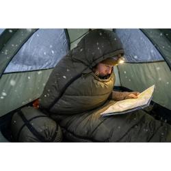 Sac de couchage extr&ecirc;me DCA France - Confort jusqu'&agrave; -21&deg;C - Vert arm&eacute;e