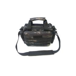 Sacoche Militaire Black Camo - Polyester 600D R&eacute;sistant