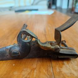 Platine silex mousqueton