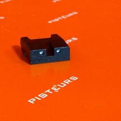 Hausse 2 points blanc pistolet HS 9