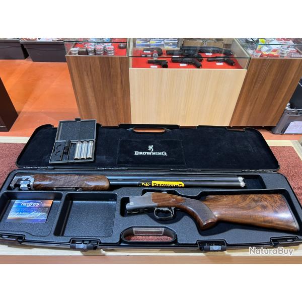 FUSIL SUPERPOSE BROWNING 825 SPORTER CAL.12/76 - 76CM - JAMAIS SERVI