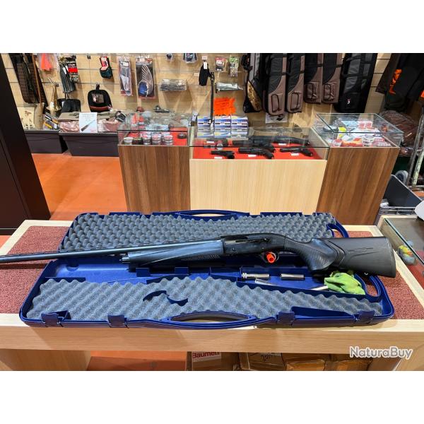 FUSIL SEMI AUTO BERETTA A400 LITE NOIR GAUCHER CAL.12/76 - 76CM - TRES BON ETAT