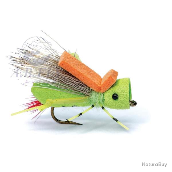Mouches Rainy�s HOPPER POPPER CHARTREUSE H10