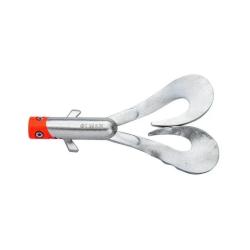 Leurre Souple LMAB Drunk Dancer 12cm 12g 12cm A l'unit&eacute; #Chrome Red Head