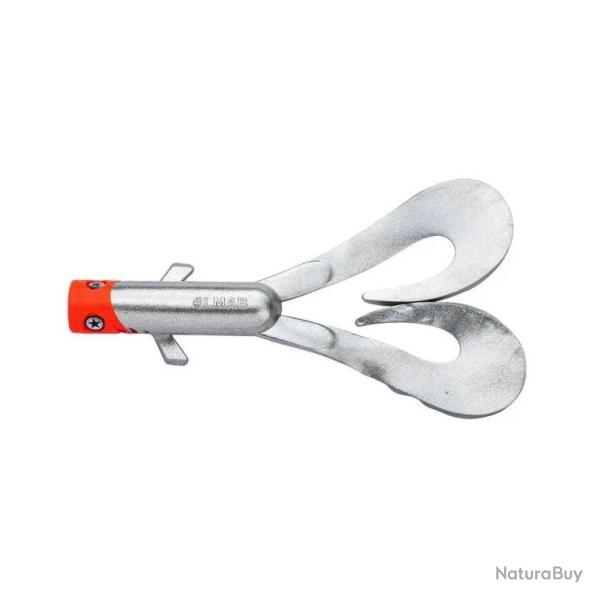 Leurre Souple LMAB Drunk Dancer 12cm 12g 12cm A l'unit� #Chrome Red Head