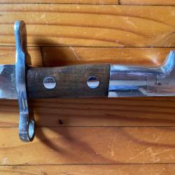 Ba&iuml;onnette Suisse mod&egrave;le 1918