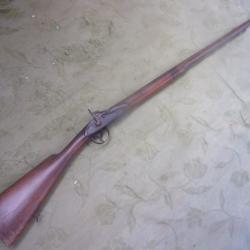 fusil de chasse 123 cm &agrave; percussion