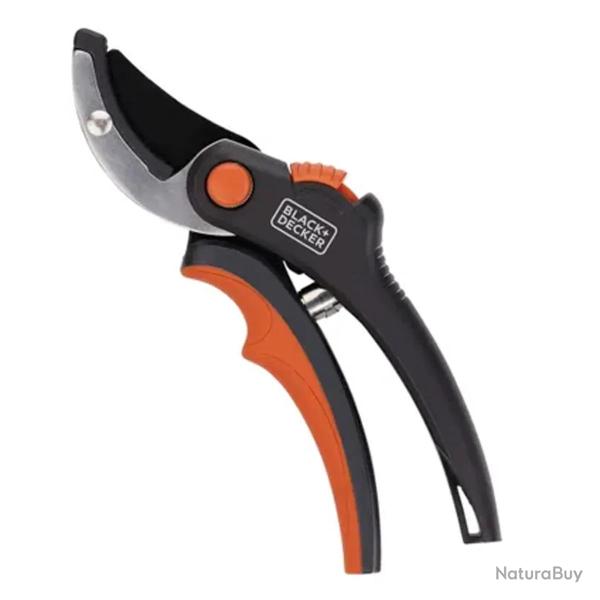 S�cateur Black&Decker� 20cm - Coupe pr�cise et ergonomique