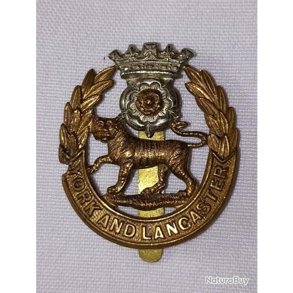 Cap badge insigne de casquette Anglais O.R.K. and Lancaster WW2