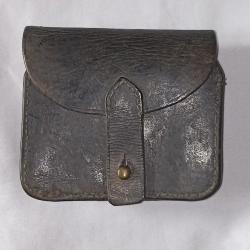 Cartouchi&egrave;re Gendarmerie mod&egrave;le 1888/27 cuir vintage