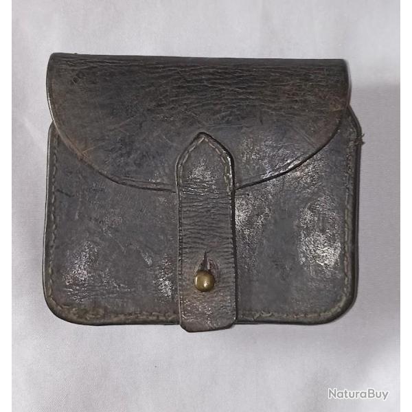 Cartouchi�re Gendarmerie mod�le 1888/27 cuir vintage