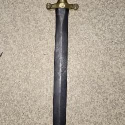 Glaive d'infanterie mod&egrave;le 1831 Monarchie de Juillet XIX&egrave;me