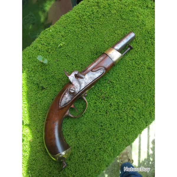 Pistolet An13 transforme a percussion