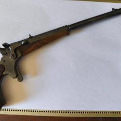 Pistolet de salon Monocoup je pense 6 mm Flaubert belge ou allemand magnifique