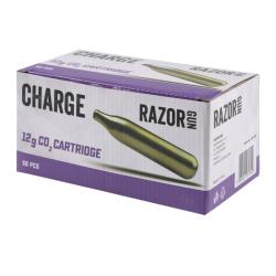 Cartouches CO2 - Razor Gun - 12g (x50)