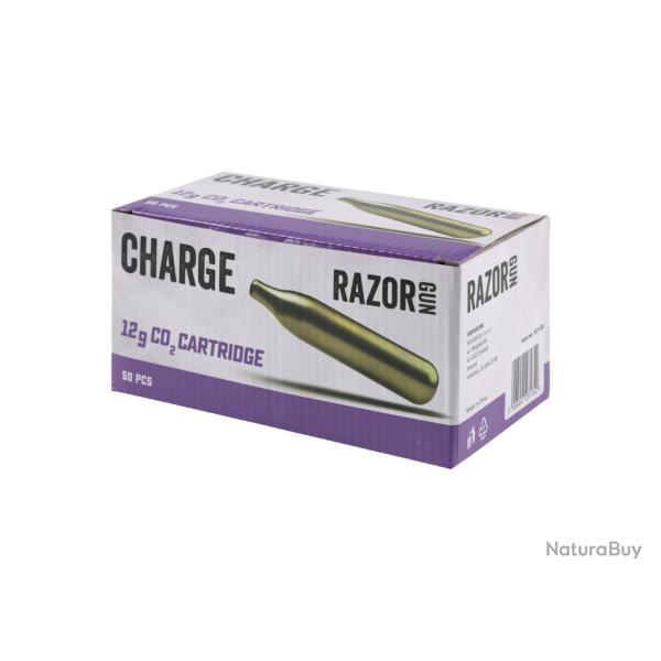 Cartouches CO2 - Razor Gun - 12g (x50)