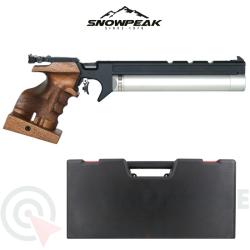 PISTOLET TIR OLYMPIQUE PCP SNOWPEAK PP20 4,5 mm 7,5 Joul.