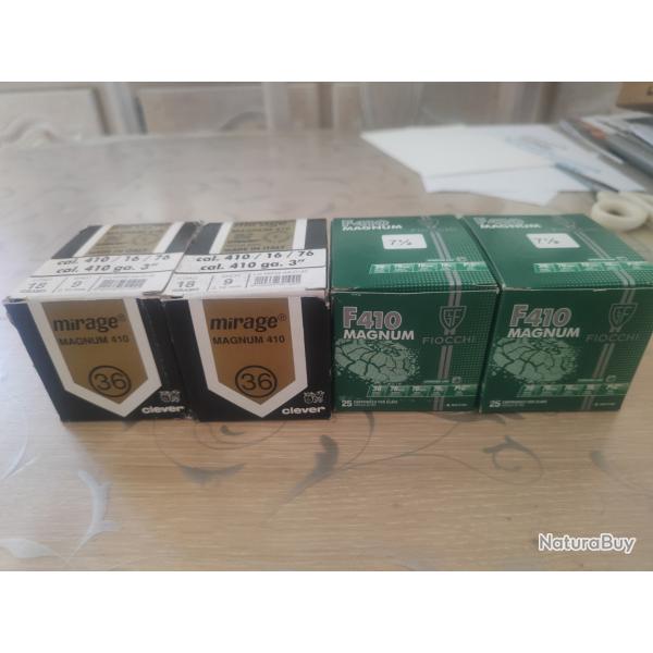 Lot 410 mag  100 cartouches