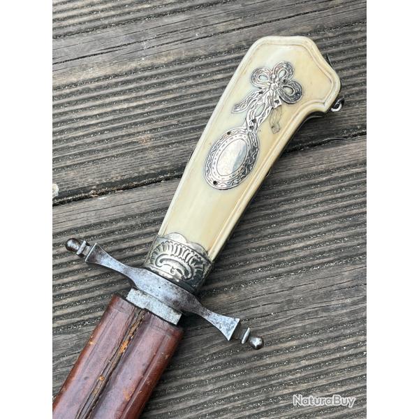 Dague de chasse XVIIIe