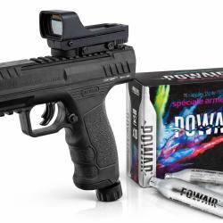 Pack Pistolet de defense CO2 Beeman BP50 - Cal .50 + Viseur point rouge Fire Power