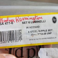 Six chemin&eacute;es Pedersoli neuves pour revolver