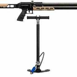 Pack Carabine Snowpeak MERCURY PCP Tan & Noir Cal. 5,5mm 19,9 Joules + Pompe PCP - Powair