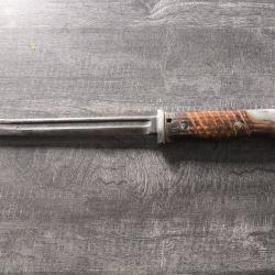 Poignard de tranch&eacute;e/ Ba&iuml;onnette allemande 1898 ww1